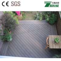 wpc decking outdoor flooring wood plastic composite decking Wpc co-extrusion decking