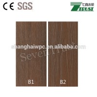 Co-Extrusion WPC decking with Shield Wood Gain Faux Timber 143*21.5mm