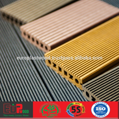 Fire-resistant WPC decking